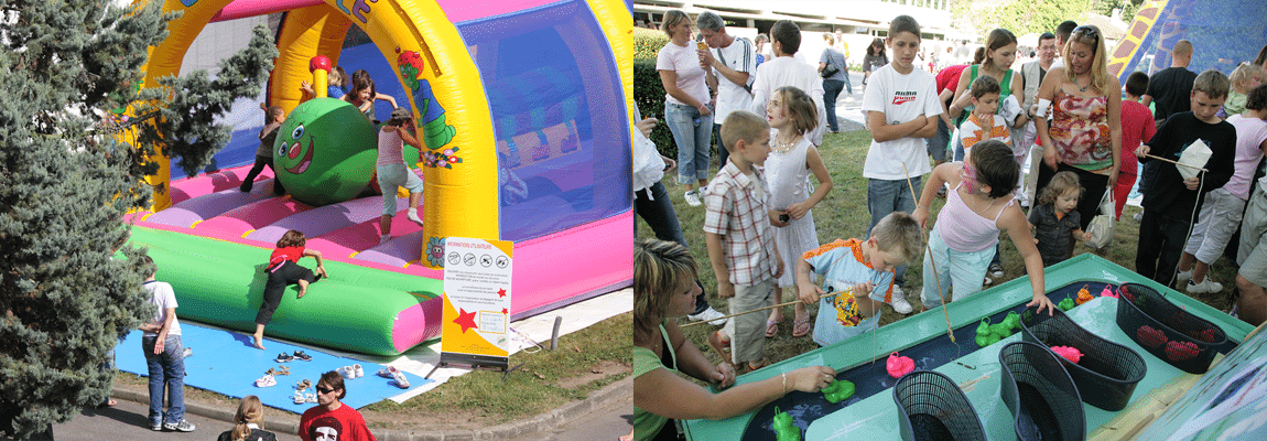 Animations enfants pour une journée famille, porte ouverte entreprise